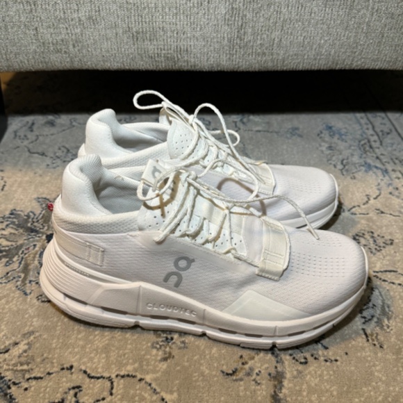 On Cloudnova Running Shoes White - Picture 8 of 11